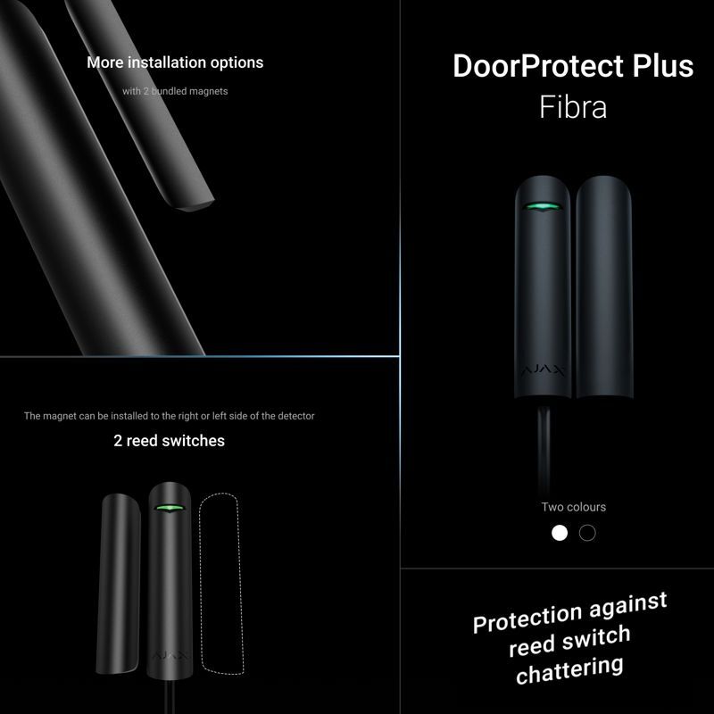 Ajax DoorProtect Plus Fibra black (30855)