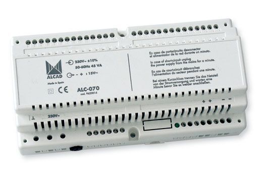 ALC-070 zdroj 15VDC/3A na DIN