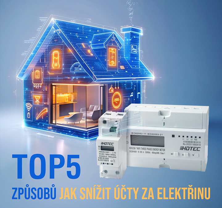 Top 5 tipů, jak díky chytrému elektroměru snížit účty za elektřinu