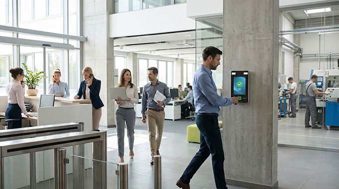 Výhoda biometrie v běžném provozu