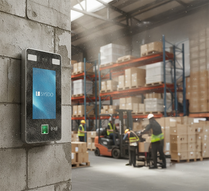 Čtečka bez problémů zvládá i prašné prostředí