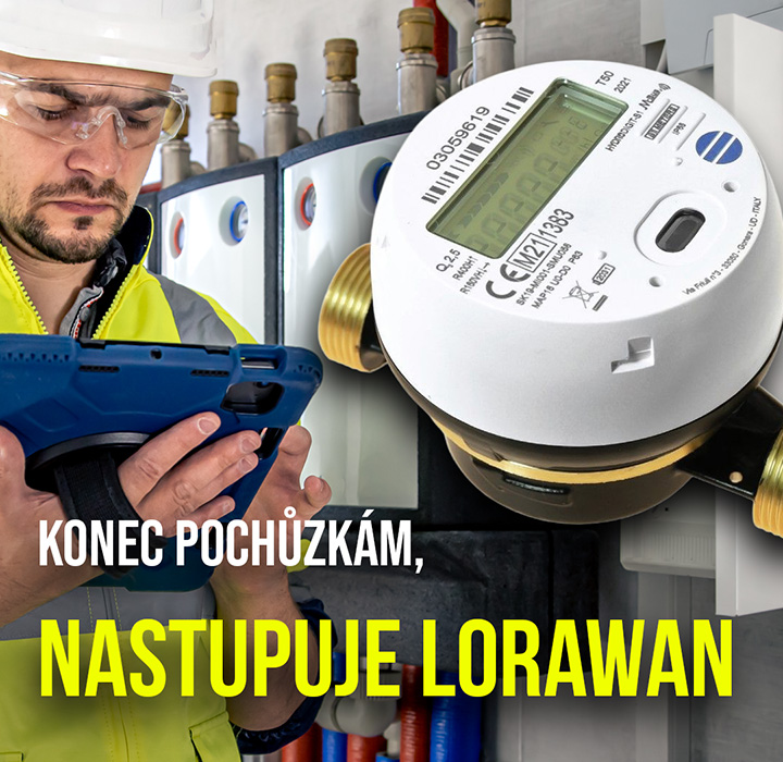 Pochůzkové odečty vodoměrů? Zastaralé a nepraktické. Skutečně dálkové řešení je jen jedno: LoRaWAN