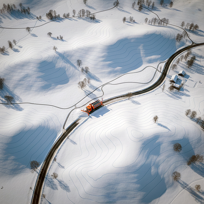 Zimní mapové podklady