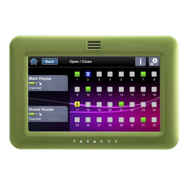 TM50 dotyková klávesnice - bílá