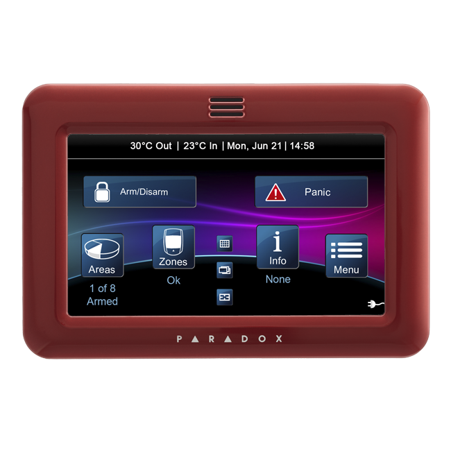 TM50 dotyková klávesnice - bílá