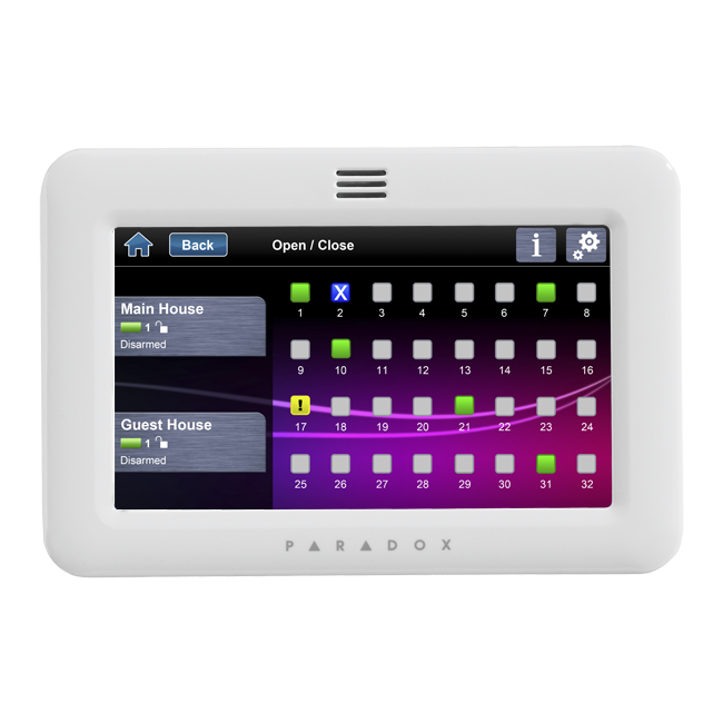 TM50 dotyková klávesnice - bílá