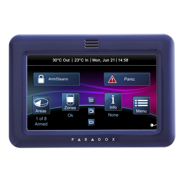 TM50 dotyková klávesnice - bílá