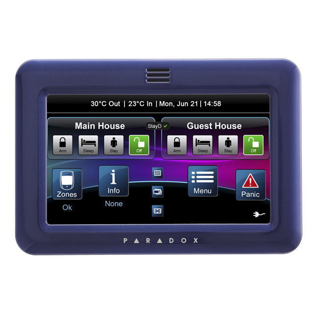 TM50 dotyková klávesnice - bílá