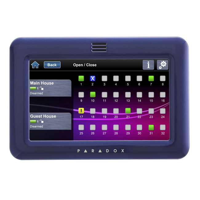 TM50 dotyková klávesnice - bílá