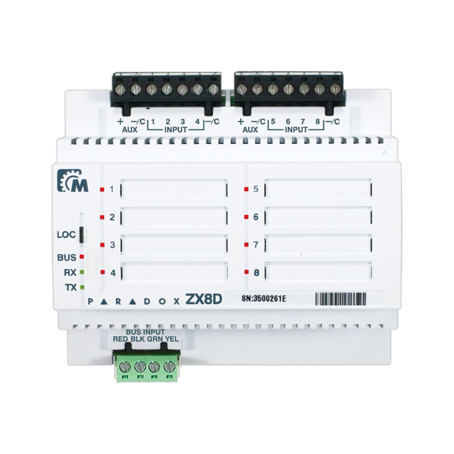 ZX8D Expander 8 zón pro EVO
