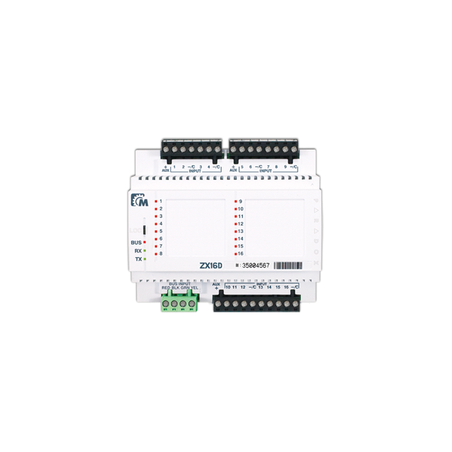 ZX16D Expander 16 zón pro EVO