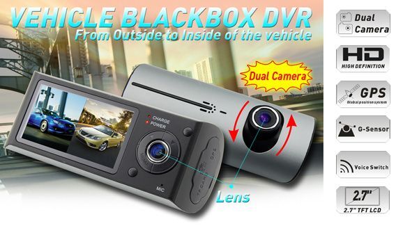 MD-X3000 480P car minDVR+Gsens