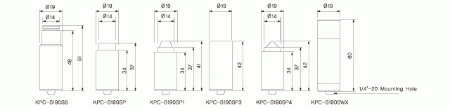 KPC-EX190SHWX Kamera s 6mm