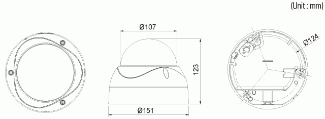 KPC-HDV120F Panorama-kam-1.6m