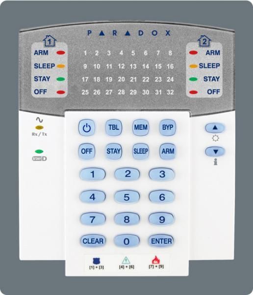 K32RF 868MHz LED Keypad trans
