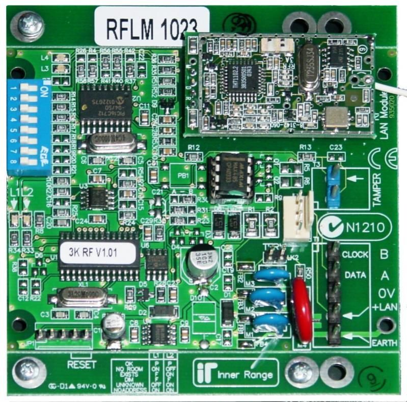 IRRF VF expandér Visonic