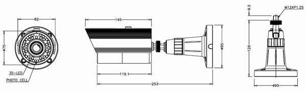 KPC-N681WDR 9-22mm