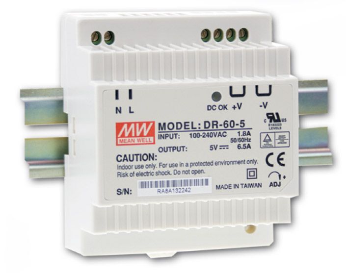 DR-60-24 Zdroj DIN 24VDC
