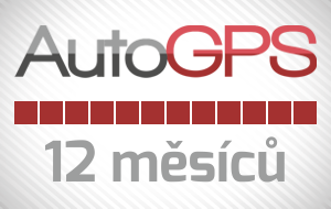 Auto-GPS roční předplatné