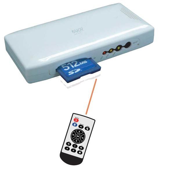 _PDRAK100 A/V MPEG4 mini DVR