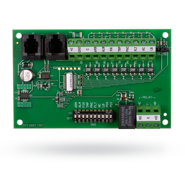 JA-68 Modul program. výstupů