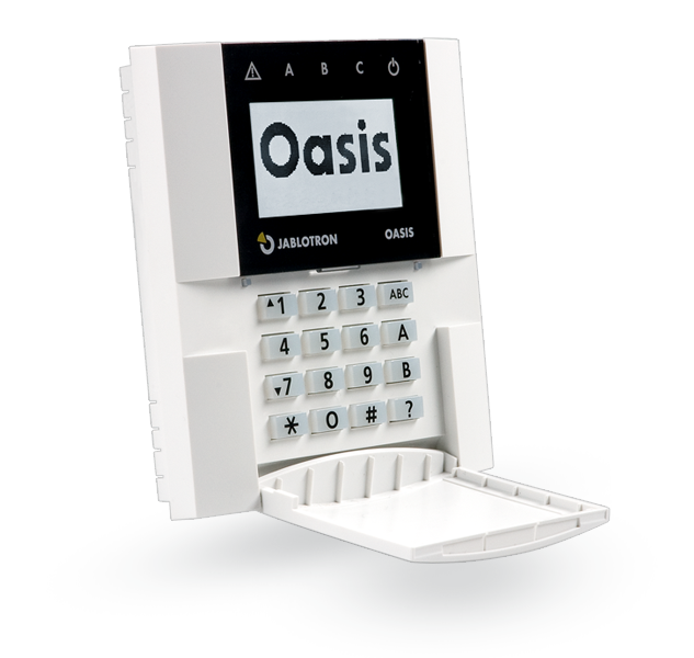 JA-81E klávesnice graf.disple