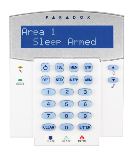MG32LCD (K32LCD) klávesnice