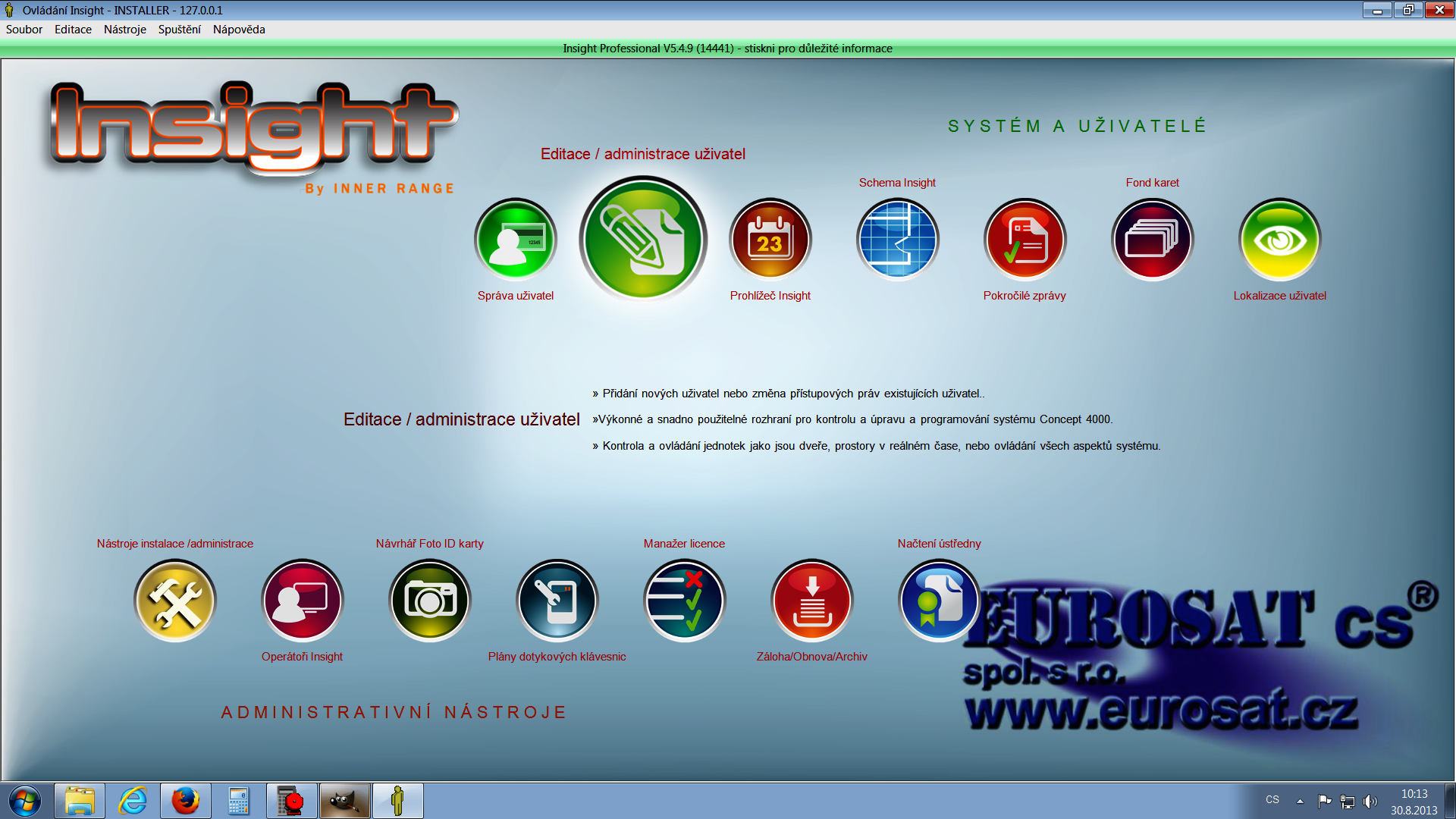 Insight SW pro system CONCEPT