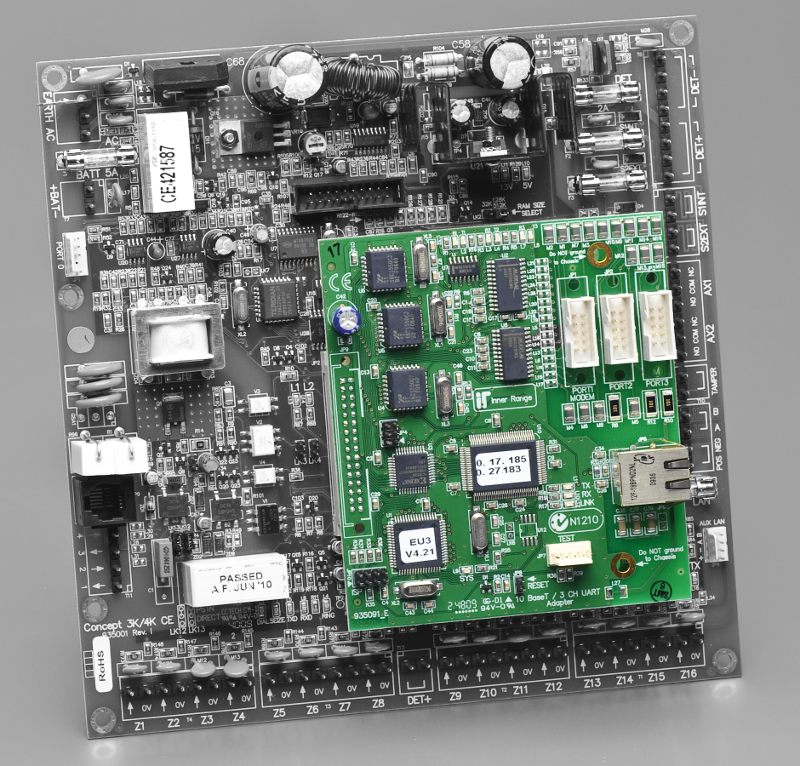 IRPX13BaseT + 3x RS232 port