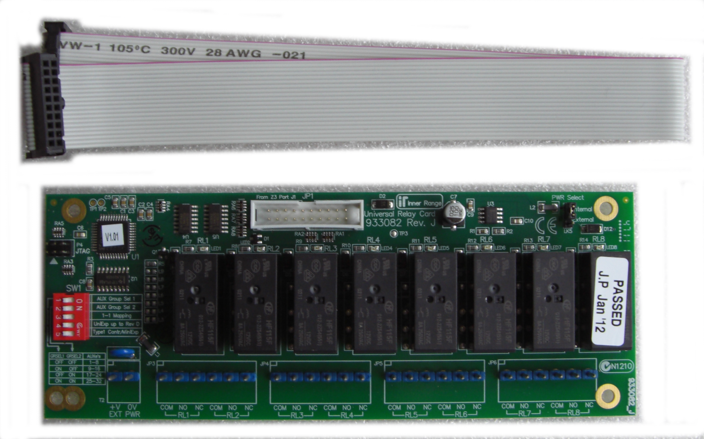 IRZR3082 Univer. ex 8xRELE