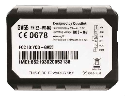 GV55 mini GPS tracker