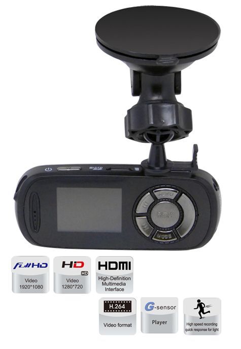 HD08T FULLHD H.264 Camera DVR