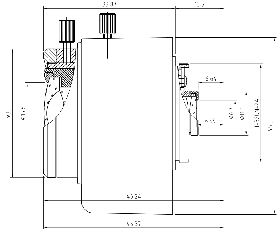 M125VD3410IRCS 1/2.5&quot; 3.4-10mm