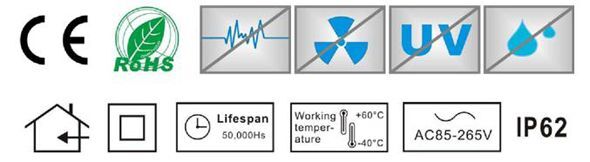 HLB09E27PW 9W LED zarovka E27