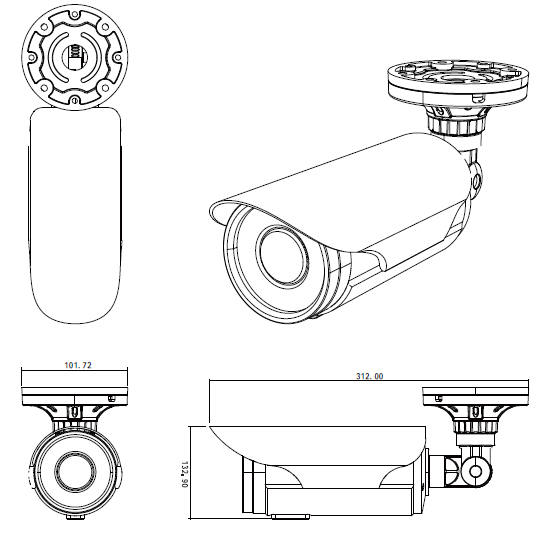 _HD-SDI 4PACK CHB90HD+HDT04RS