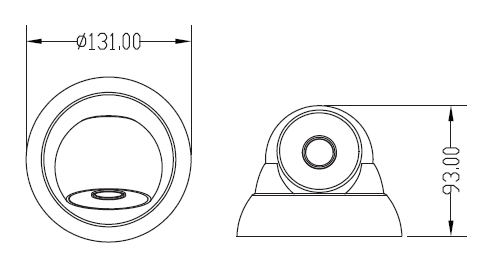 _HLD22V CCD IR DOOME, Effio-V