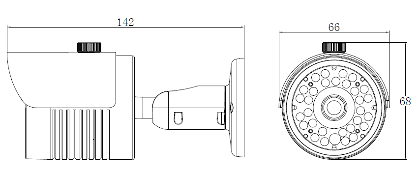 HDIP3B IR 1.3MP 3.6mm PoE