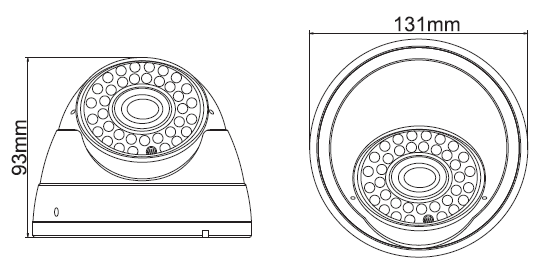 HDIP2D 2.4MP Dome 2.8-12mm PoE