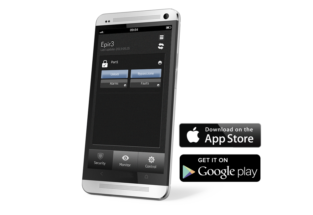 EPIR3 PIR minialarm s GSM syst