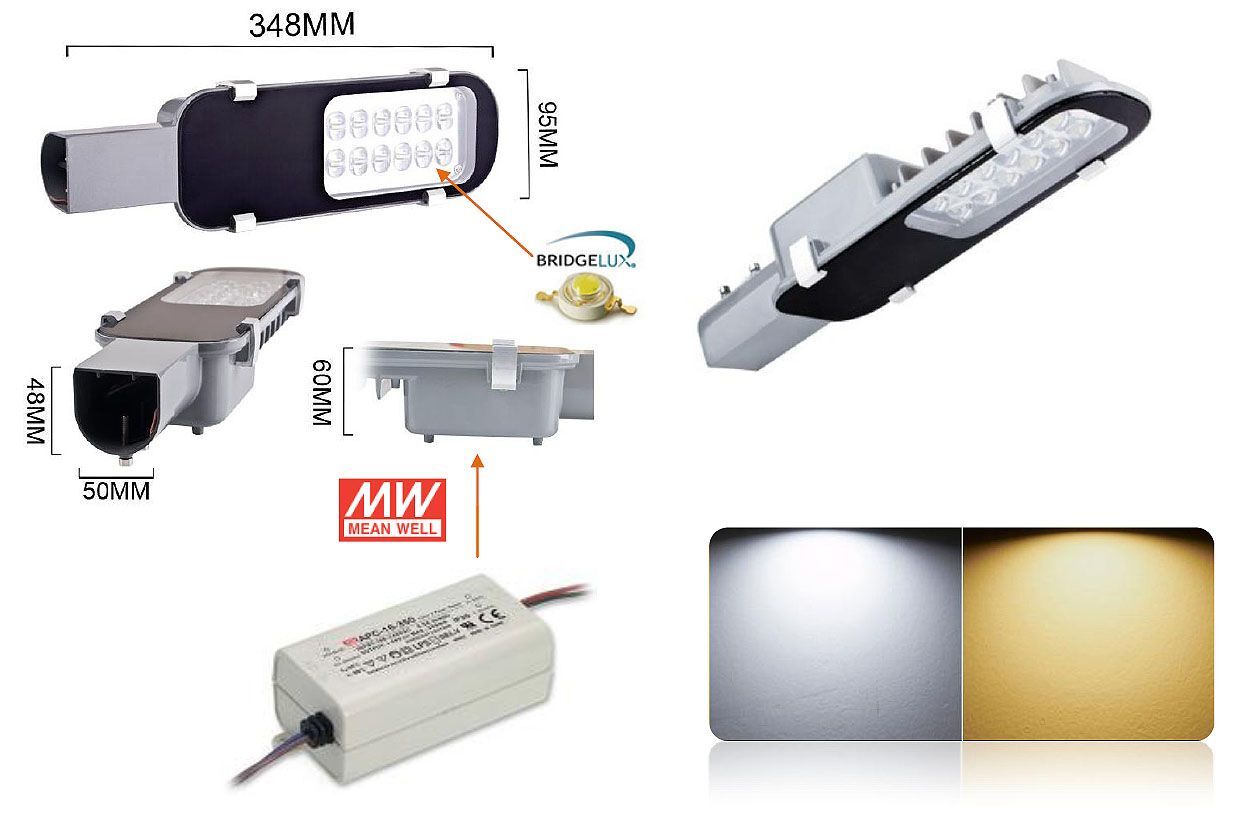 HSTLD12NW 12W LED street light