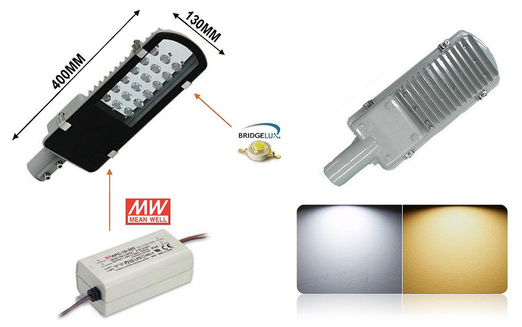 HSTLD24WW 24W LED street light