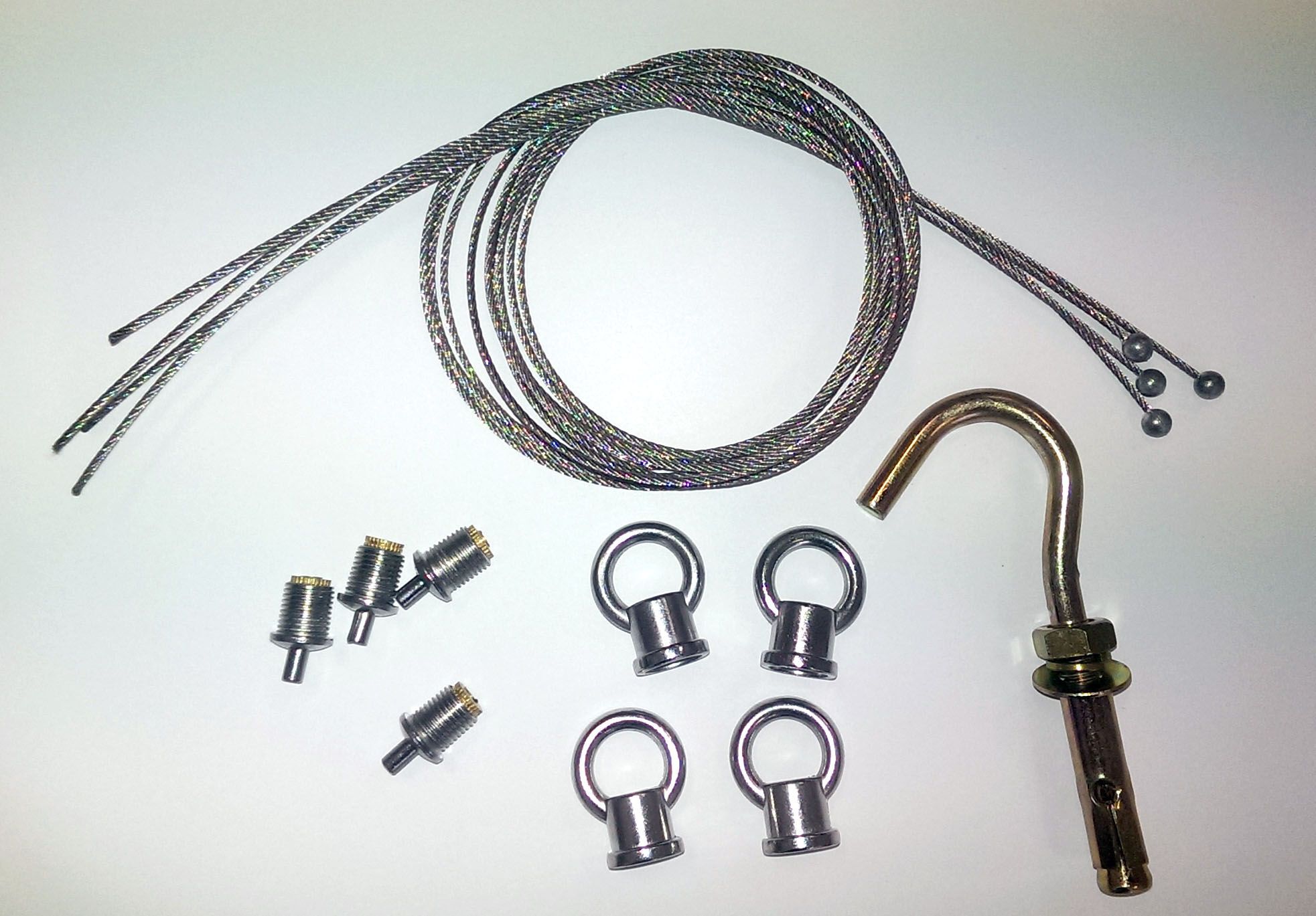 HLPLAS001 Zaves. lanko pro LED