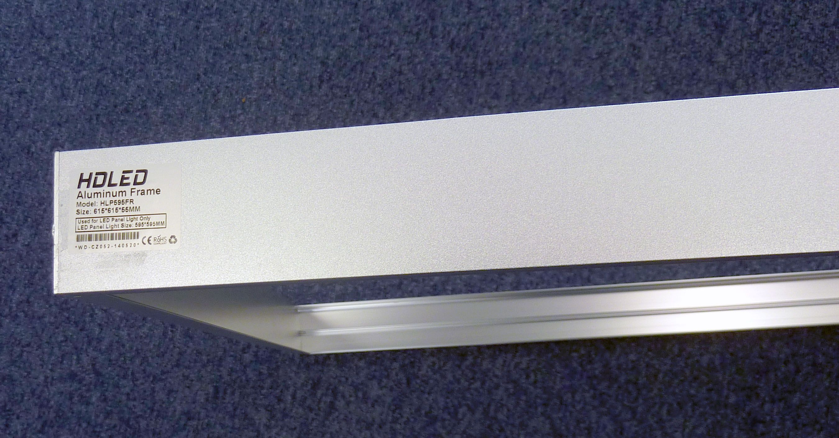 HLP595FR Frame for LED panel