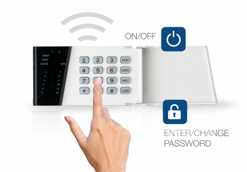 EKB3W Bezdrátová LEDklávesnice