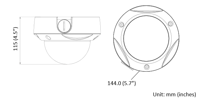 _D7510 5MP IP Dome Camera