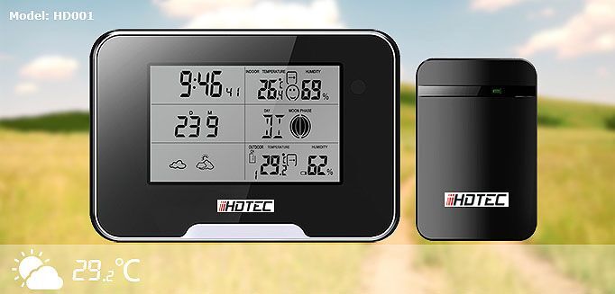 HD001 WiFi IP Camera Weat. Sta