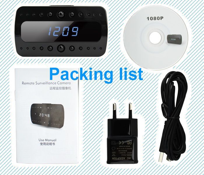 HD020 Table clock Wifi Cam