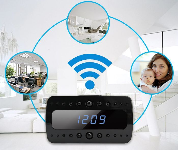 HD020 Table clock Wifi Cam