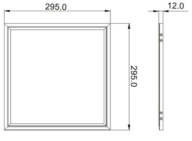 HLP29RGB20W panel 29x29cm 20W