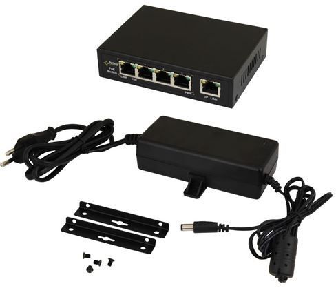 S54 PoE Switch 4xIP CAM